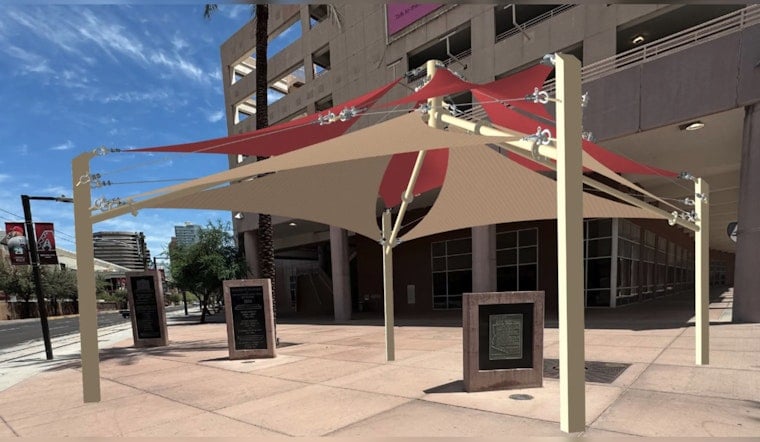 Downtown Phoenix Adds Six Shade Canopies as Heat Deaths Double This Summer