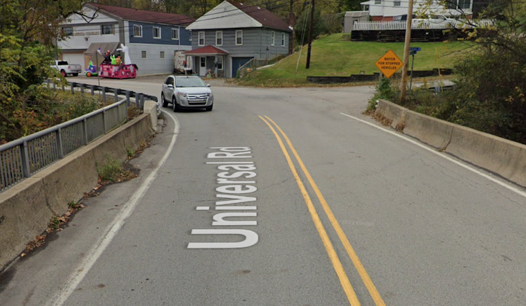 Driver Abandons Burning, Overturned Car Near Universal and Hershey in Penn Hills