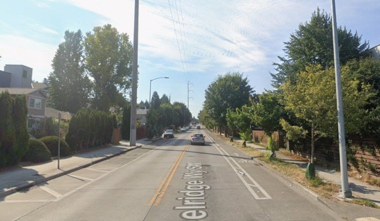 Driver Flees After Car Slams Into South Delridge Building, Snarls Traffic