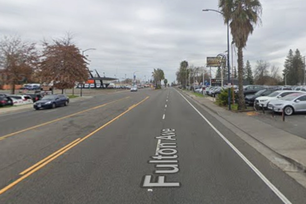 Driver Found Shot After Crash on Fulton Avenue in Arden Arcade