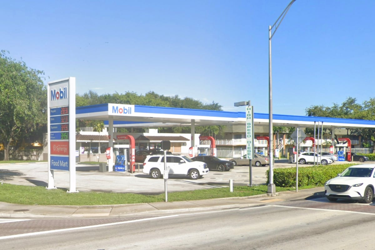 Driver Plows Kia Into Miami Gardens Gas Station, Worker Dodges Impact