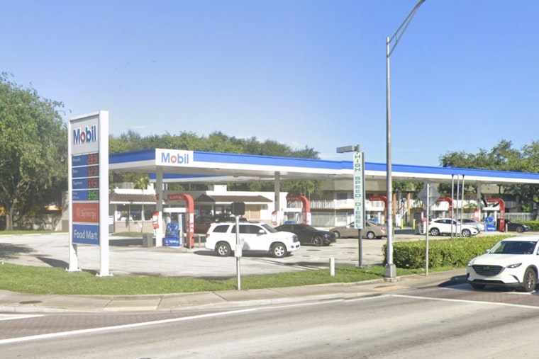 Driver Plows Kia Into Miami Gardens Gas Station, Worker Dodges Impact