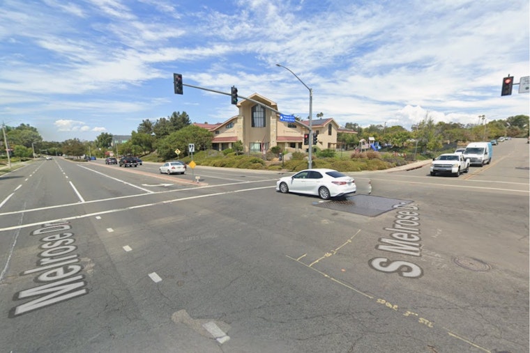 E-Bike Rider, 26, Dies After Red-Light Crash On Vista's South Melrose Drive