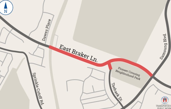 East Braker Lane Extension Opens Near Samsung, Austin