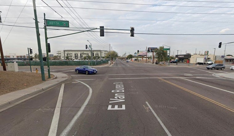 East Phoenix Man, 44, Dies Crossing Van Buren Outside Crosswalk
