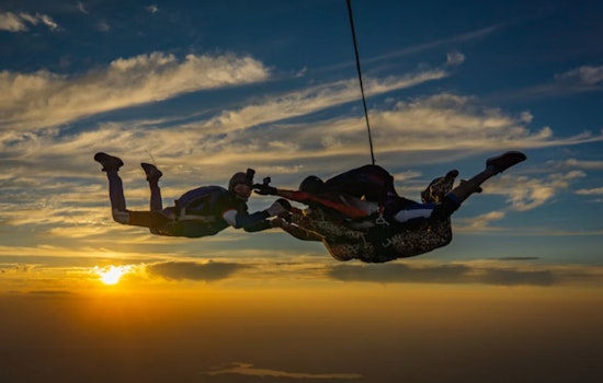 East Troy Skydivers Strip Down at 14,000 Feet for Body Positivity Cause