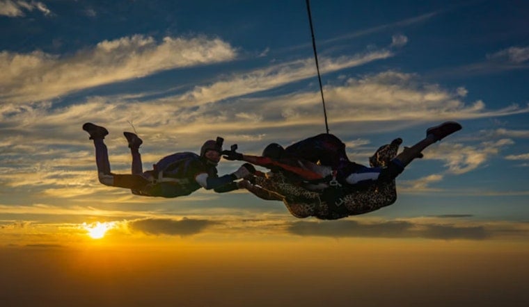 East Troy Skydivers Strip Down at 14,000 Feet for Body Positivity Cause