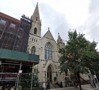 East Village’s Fire-Ravaged Middle Collegiate Church Lot Set for Glassy New Makeover