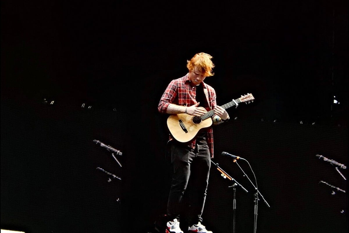 Ed Sheeran Loops Into Ford Field Saturday, Loud Detroit Homecoming Awaits