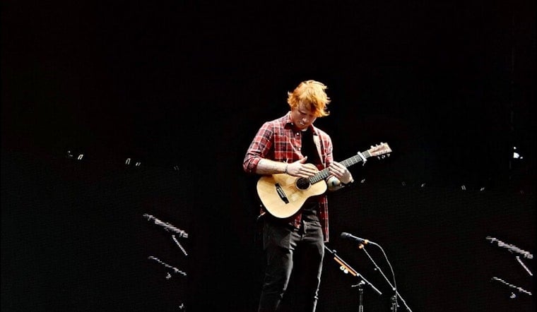 Ed Sheeran Loops Into Ford Field Saturday, Loud Detroit Homecoming Awaits
