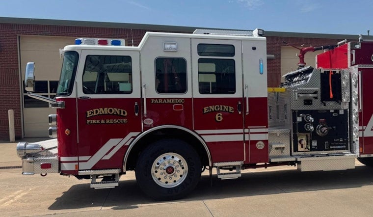 Edmond House Fire Erupts as Water Main Break Muddies Street, Threatens Hydrants