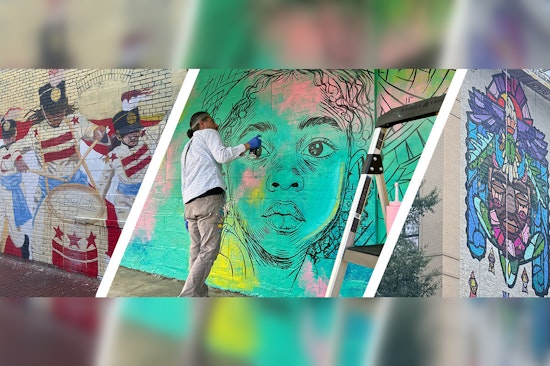 Eight New Murals Rise Across DC Wards to Mark America's 250th