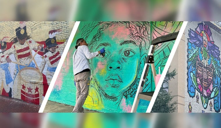 Eight New Murals Rise Across DC Wards to Mark America's 250th