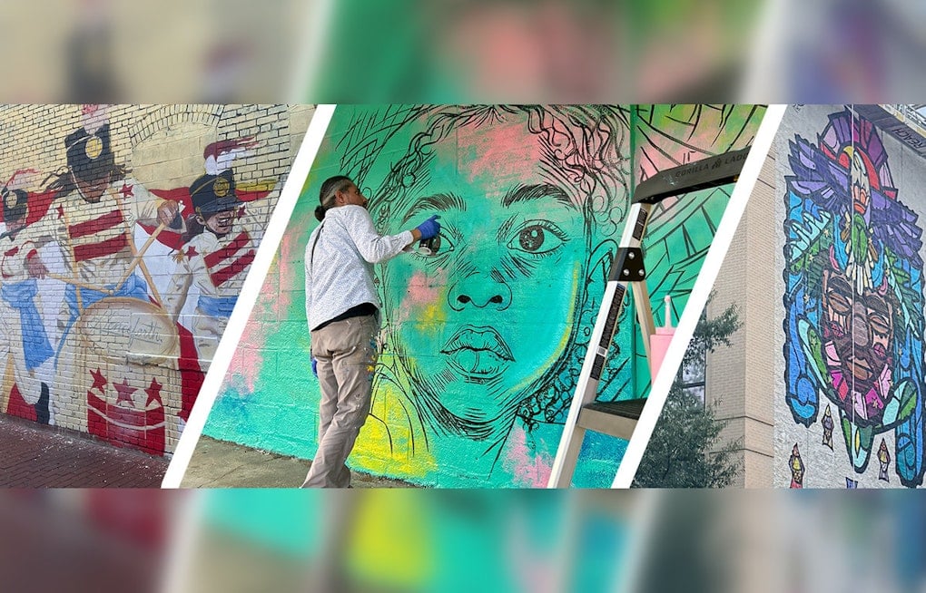 Eight New Murals Rise Across DC Wards to Mark America's 250th