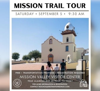 El Paso Offers Free Bus Tour of 300-Year-Old Mission Trail Next Month