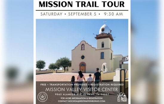 El Paso Offers Free Bus Tour of 300-Year-Old Mission Trail Next Month