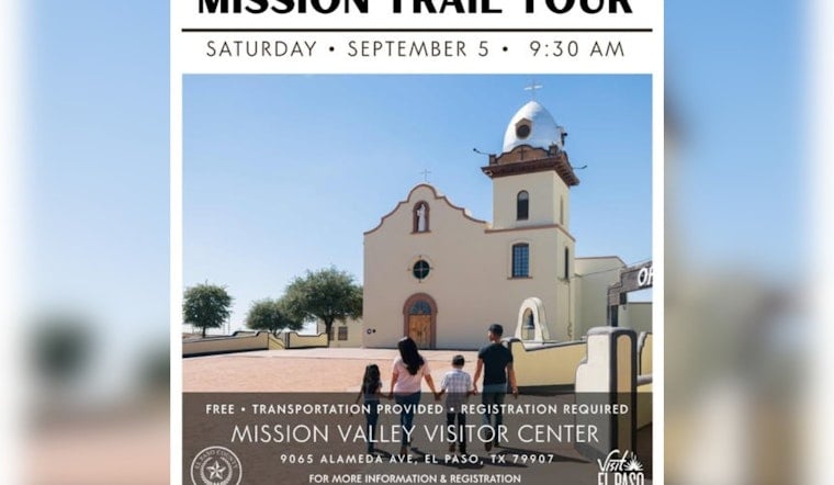 El Paso Offers Free Bus Tour of 300-Year-Old Mission Trail Next Month
