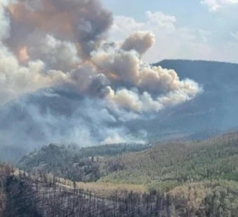 Elk Fire Nearly Doubles Overnight, Forces New Evacuations Near Lake City