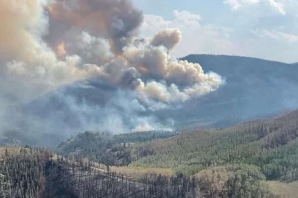 Elk Fire Nearly Doubles Overnight, Forces New Evacuations Near Lake City