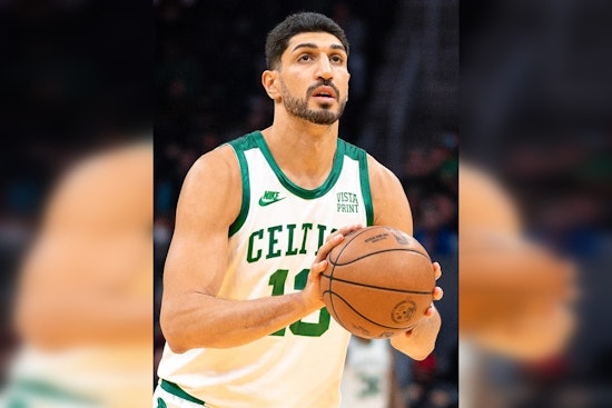 Enes Kanter Freedom Ejected From Baseline After Sky's Natasha Cloud Confronts Him