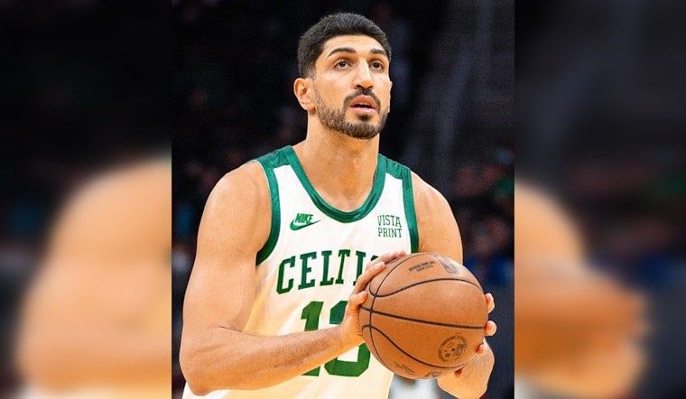 Enes Kanter Freedom Ejected From Baseline After Sky's Natasha Cloud Confronts Him