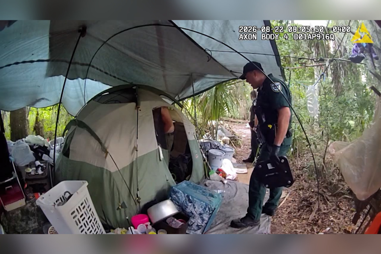 Enterprise FL Squatters Arrested, Drugs and Trash Found