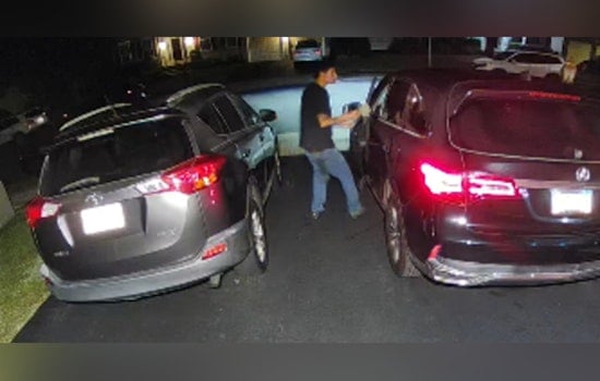 Falls Township Police Hunt Smoking Man Caught Raiding SUV in Fallsington Woods