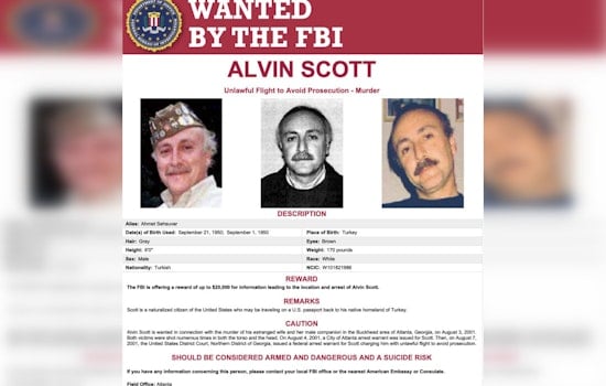 FBI Slaps $20K Bounty on Buckhead Double-Murder Fugitive 25 Years After Atlanta Slayings