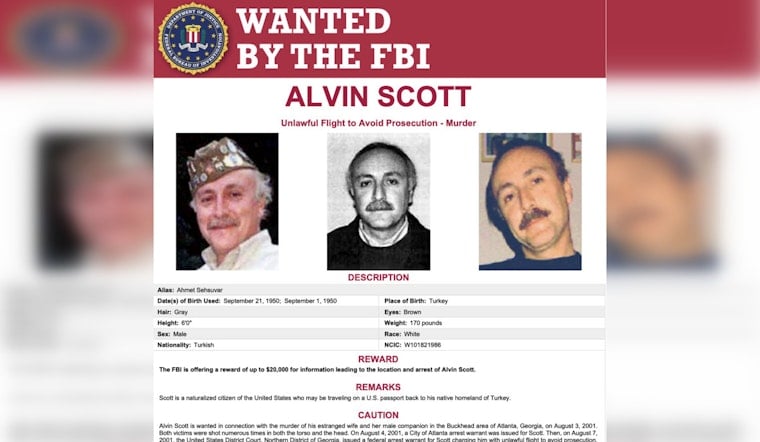 FBI Slaps $20K Bounty on Buckhead Double-Murder Fugitive 25 Years After Atlanta Slayings