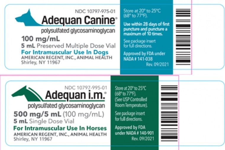 FDA Yanks Dog, Horse Arthritis Shots Nationwide After Glass Fibers Found