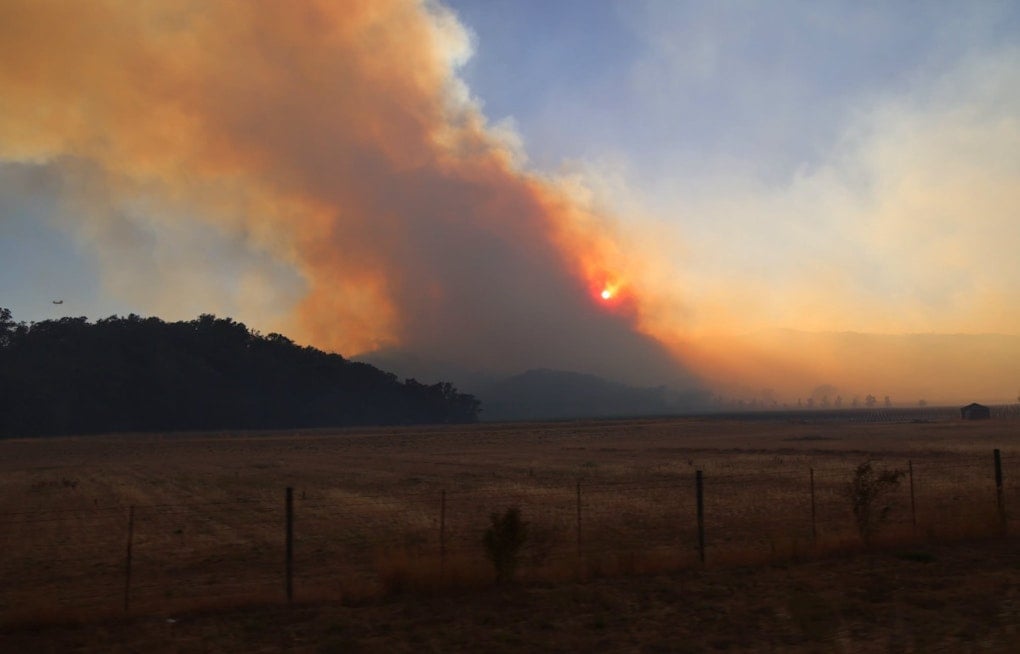 Feliz Fire Explodes to 500 Acres Near Hopland, Triggers Emergency Evacuations