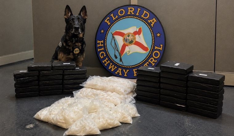 FHP Busts Brevard County Driver With 79 Pounds Coke, 43 Pounds Meth