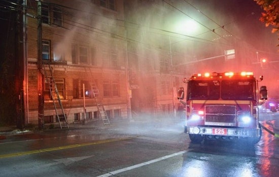 Fire Breaks Out on Second Floor of Historic Capitol Hill Apartment Building