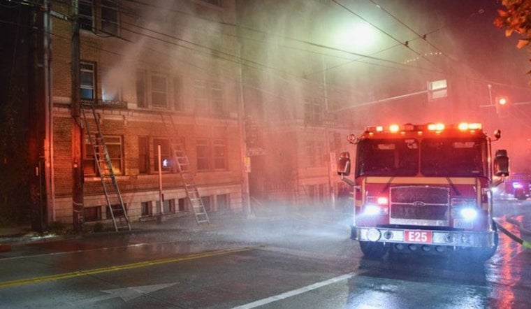 Fire Breaks Out on Second Floor of Historic Capitol Hill Apartment Building