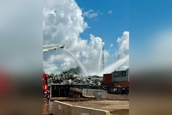 Fire Erupts at Southeast Houston Scrap Yard, Second Blaze in Weeks