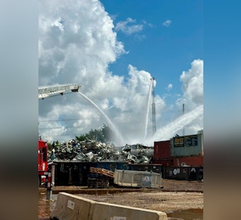 Fire Erupts at Southeast Houston Scrap Yard, Second Blaze in Weeks