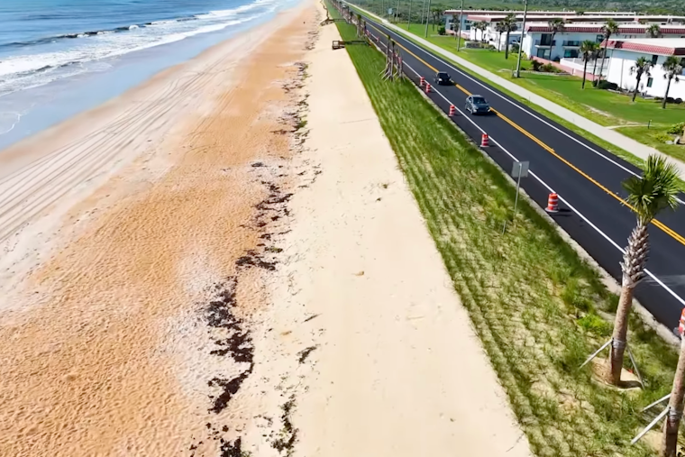Flagler and Volusia's Buried $117M Seawall Finally Finished After Two-Year Race Against Storms