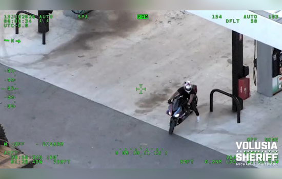 Florida Motorcyclist Arrested After 4-County Deputy Chase