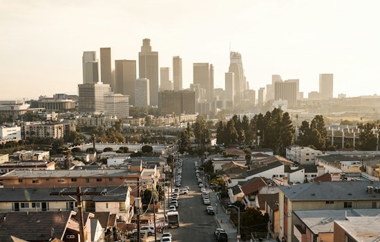 Fog Fades, Sun Blazes Over Downtown Los Angeles' 87-Degree Day