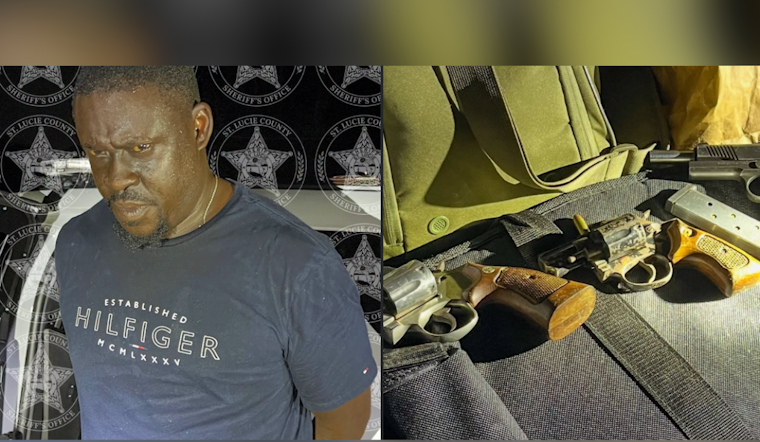 Fort Pierce Felon Accused of Firing Gun in Backyard Over Noise at Fence