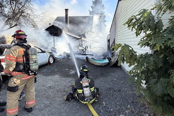Four Agencies Swarm Downtown Auburn Block for 3-Alarm House Fire