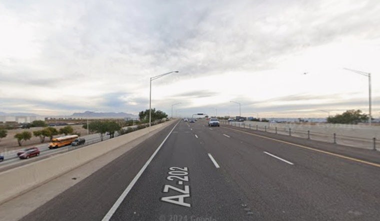 Four-Car Crash Shuts Down Loop 202 Near Power Road, Kills One