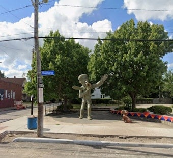 Four New Sculptures Bring Color to Cleveland's Buckeye Corridor, $48K Well Spent