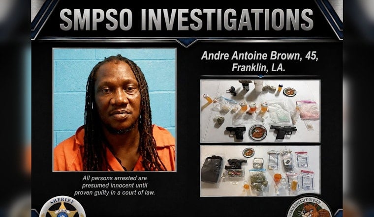 Franklin Man With Felony Past Nabbed in Baldwin Drug, Gun Raid, Bail Set at $445K