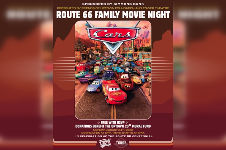 Free Cars Screening at OKC's Tower Theatre Kicks Off Route 66 Centennial