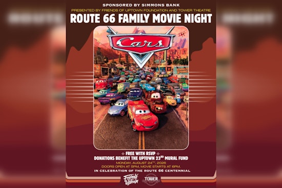 Free Cars Screening at OKC's Tower Theatre Kicks Off Route 66 Centennial