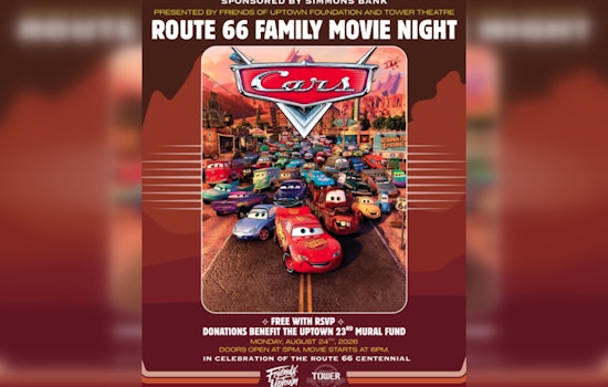 Free Cars Screening at OKC's Tower Theatre Kicks Off Route 66 Centennial