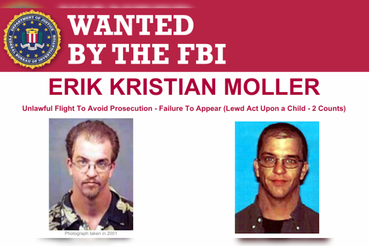 Fugitive Child Molester From Arcadia Evades FBI for Over 20 Years