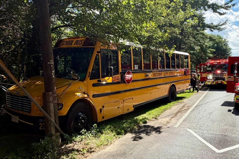 Gaithersburg School Bus Driver Dies After Medical Emergency Sends Bus Into Pole