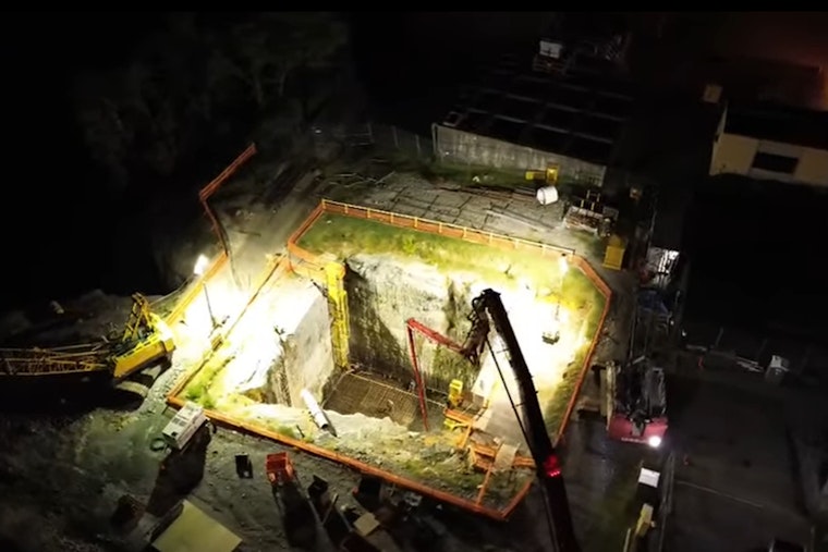 Gallatin Pours Concrete on Water Intake That Will Feed a Booming Sumner County